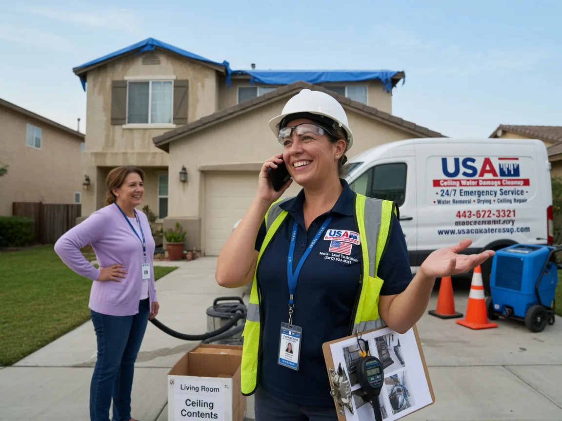 Ceiling Water Damage Restoration Grace, MS FAQs